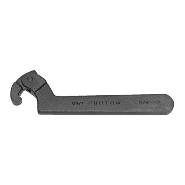 Adjustable Hook Spanner 3/4 To 2 - 6-1/8 To 8-3/4 - SIDCHROME Tools &  Tool Storage